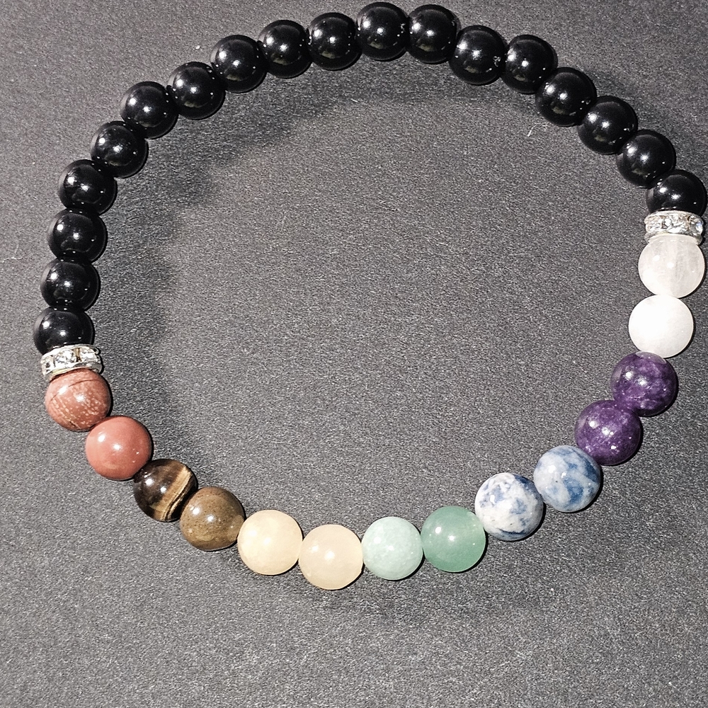 7 Chakra Stone Bracelet